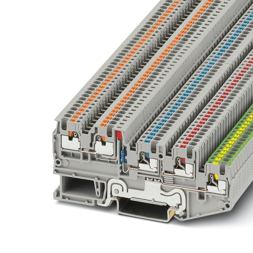 Phoenix Contact 3244467 Initiator/actuator terminal block PTIO 1,5/S/4-PE-LED 24 RD