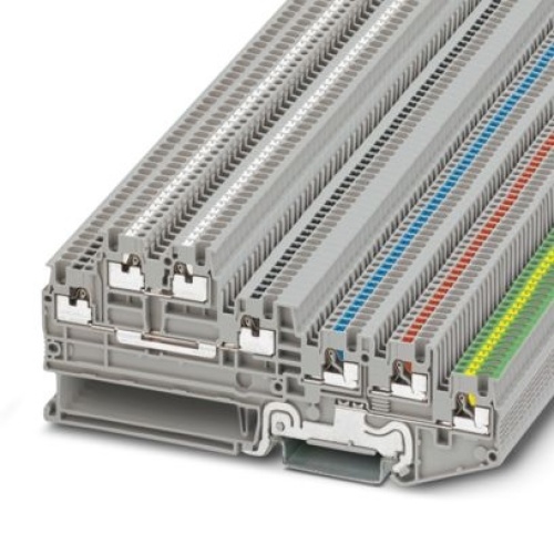 Phoenix Contact 3244471 Initiator/actuator terminal block PTIO 1,5/S/5-PE/U-BK/O-WH