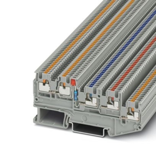 Phoenix Contact 3244517 Initiator/actuator terminal block PTIO 1,5/S/4-LED 24 RD