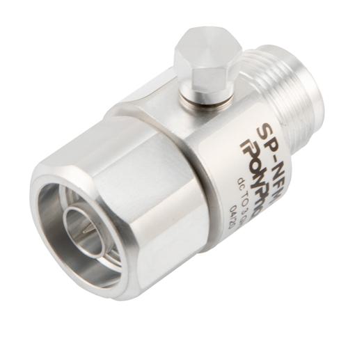 Polyphaser SP-NFM-AL-6 - Type N F/M Bulkhead Coaxial RF Sampler Port
