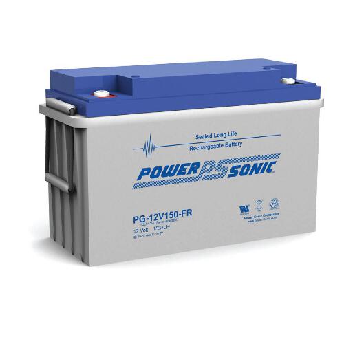 PowerSonic Battery PG12V150FR Premium General Purpose Battery 12V 150AH