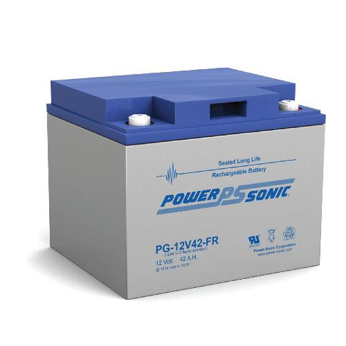 PowerSonic Battery PG12V42FR Premium General Purpose Battery 12V 42AH