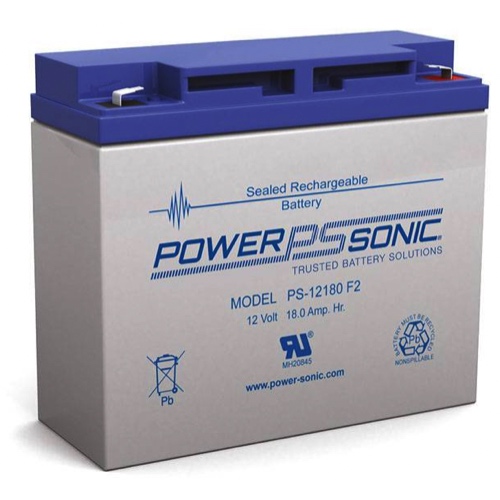 PowerSonic Battery PS12180 General Purpose Battery 12V 18AH