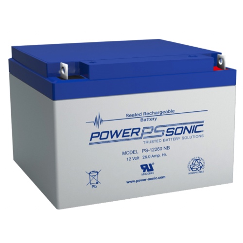 PowerSonic Battery PS12260 General Purpose Battery 12V 26AH