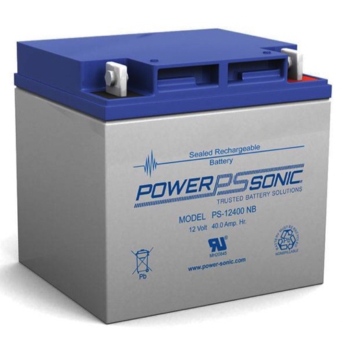 PowerSonic Battery PS12400 General Purpose Battery 12V 40AH