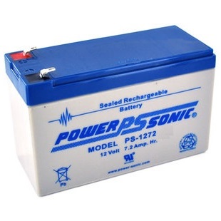 PowerSonic Battery PS1272 General Purpose Battery 12V 7.2AH