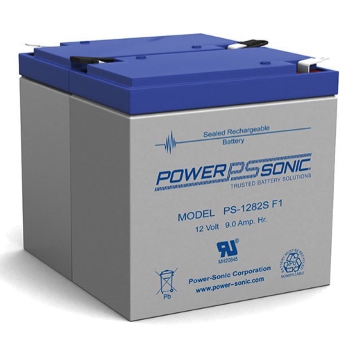 PowerSonic Battery PS1282S General Purpose Battery 12V 9AH