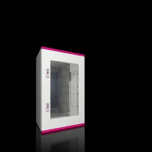 Rittal 1454000 AX Fiberglass-Reinforced Polyester enclosure with viewing window