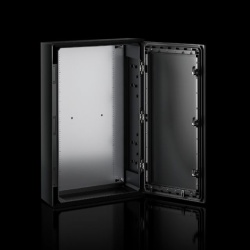 Rittal 9202100 Ex enclosures AX fiberglass-reinforced polyester, empty enclosure with hinged door