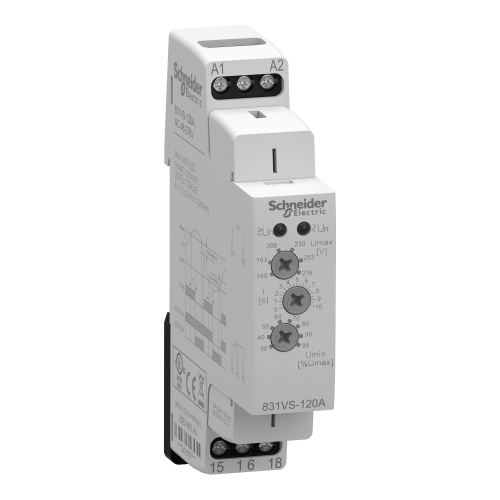 Schneider Electric 831VS-120A Voltage Sensor Relay Description
