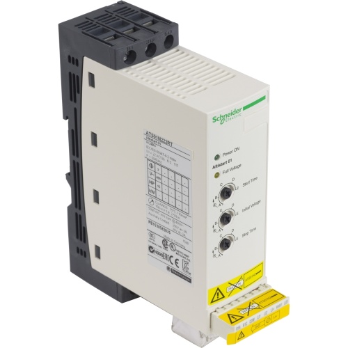 Schneider Electric ATS01N222RT soft starter for asynchronous motor - ATS01 - 22 A - 460..480 V