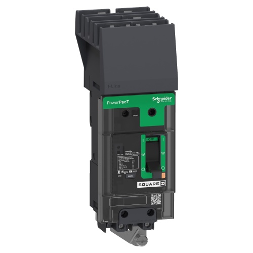 Schneider Electric BDA24060Y4 PowerPact B Circuit Breaker, 60A, 2P, 480Y/277V AC, 18kA at 480/277 UL, I-Line