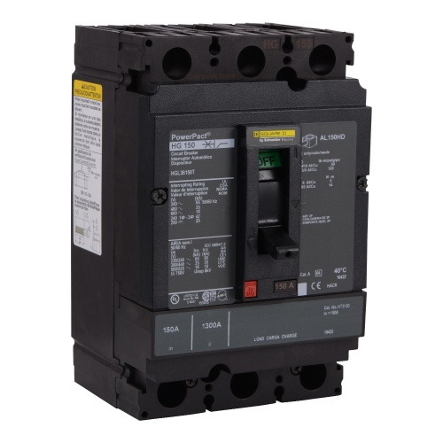 Schneider Electric HGL36150T Square D Breaker H Frame 150 Amp Three Pole