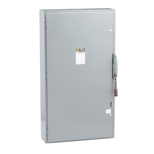 Schneider Electric HU366AWKVW Heavy Duty Safety Switch - 600 Amp, Three Pole, 600 VAC, 600 VDC
