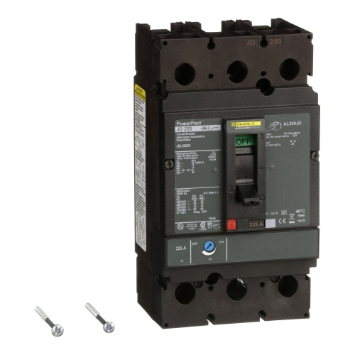 Schneider Electric JDL26225 Square D Breaker J Frame 225 Amp Two Pole