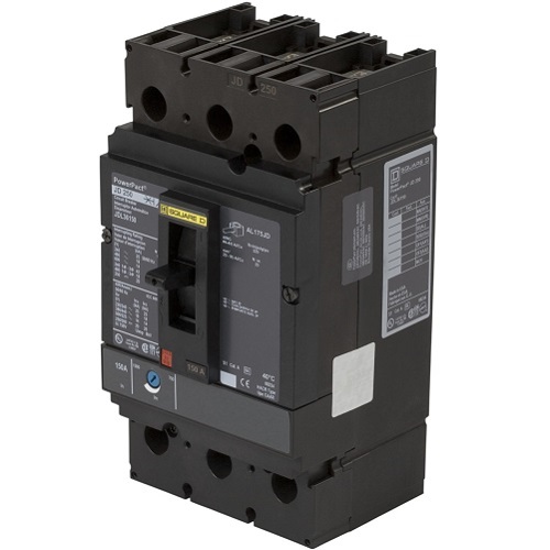 Schneider Electric JDL36175C Square D Breaker J Frame 175 Amp Three Pole