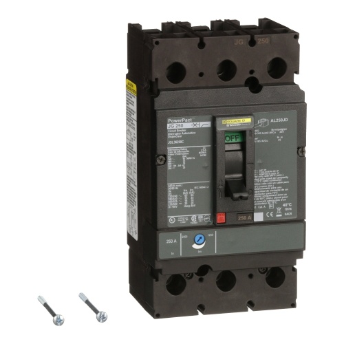 Schneider Electric JGL36250C Square D Breaker J Frame 250 Amp Three Pole