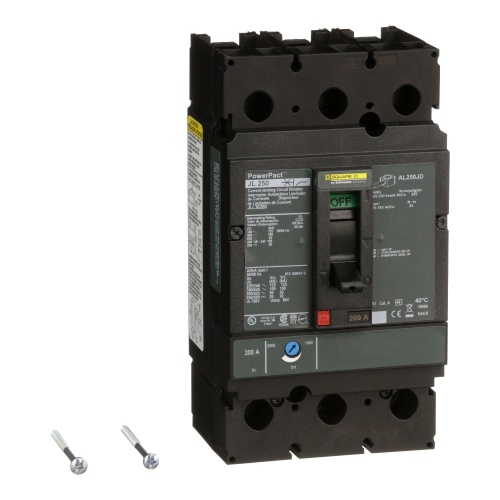 Schneider Electric JLL36200 Square D Breaker J Frame 200 Amp Three Pole