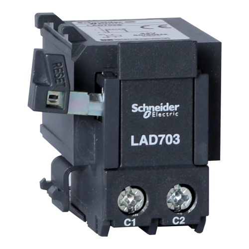 Schneider Electric LAD703F TeSys D thermal overload relays - remote electrical stop - 110 V DC/AC