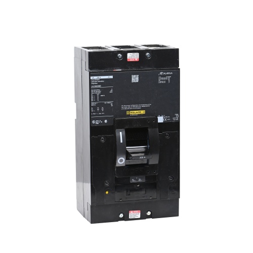 Schneider Electric LAL26200MB LA, LH, Q4 LA Frame MOLDED CASE CIRCUIT BREAKER, 600V, 200A, 2P, SHORT HANDLE