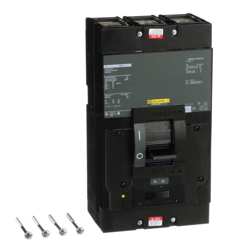 Schneider Electric LAL36125MB FA/LA LA Frame MOLDED CASE CIRCUIT BREAKER, 600V, 125A, 3P, SHORT HANDLE