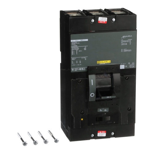 Schneider Electric LAL36350 3P 600VAC/250VDC 350A, LAL FA/LA LA Frame MOLDED CASE CIRCUIT BREAKER