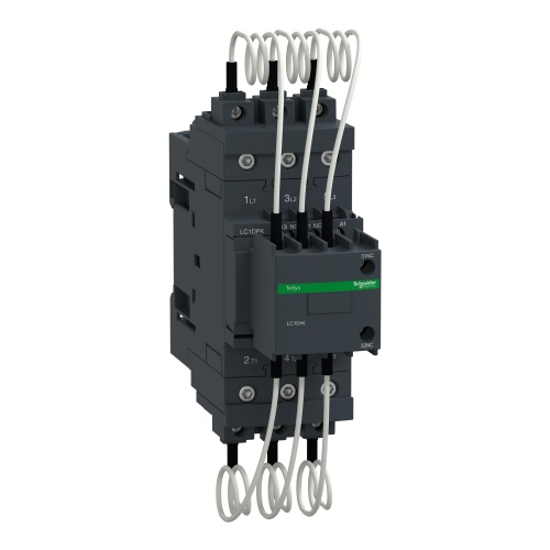 Schneider Electric LC1DPKP7 Capacitor contactor, TeSys D, 30 kVAR at 400 V/50 Hz, coil 230 V AC 50/60 Hz