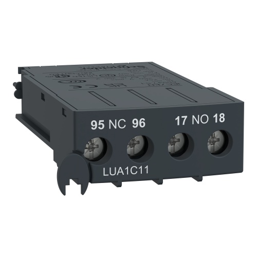 Schneider Electric LUA1C11 TeSys U, signalling auxiliary contacts, 1 NO and 1 NC