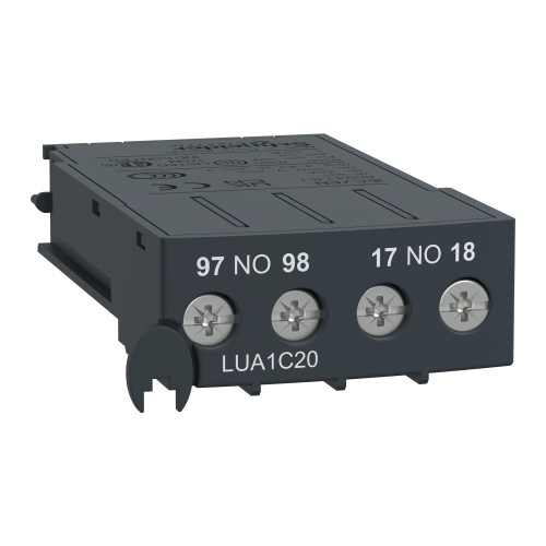 Schneider Electric LUA1C20 TeSys U, signalling auxiliary contacts, 2 NO