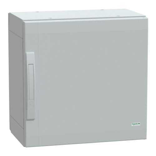 Schneider Electric NSYPLA553G Polyester Enclosure - 19.7" x 19.7" x 12.6" (HxWxD), NEMA 3S/3/13/5/12/2/1/3X/3R