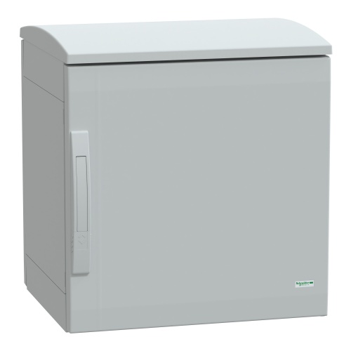 Schneider Electric NSYPLAT554G Polyester Enclosure - 19.7" x 19.7" x 16.5" (HxWxD), IP44
