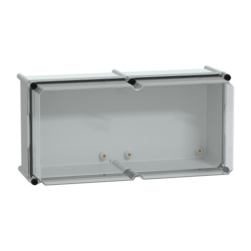Schneider Electric NSYPLS2754AG Polycarbonate/Polyester Enclosure - 10.6" x 21.3" x 9.1" (HxWxD), NEMA 4X/13