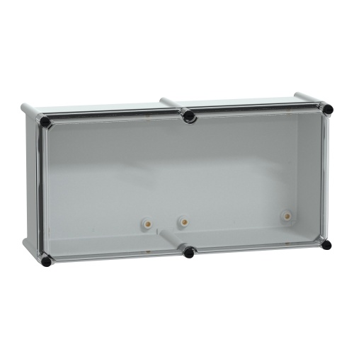Schneider Electric NSYPLS2754G Thalassa PLS Wall mounted Polycarbonate Enclosure - IP66, 10.63" x 21.26" x 7.09" (HxWxD)