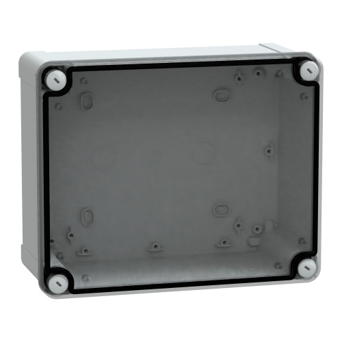 Schneider Electric NSYTBP241910T Thalassa TBP Wall mounted Polycarbonate Enclosure - IP66, 9.49" x 7.52" x 5.04" (HxWxD)