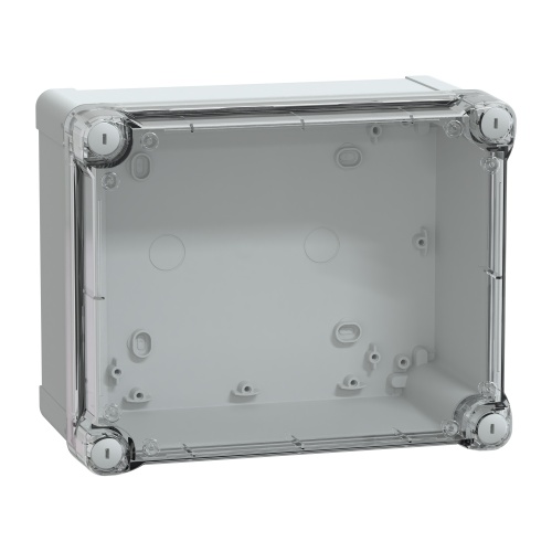 Schneider Electric NSYTBP241912HT Thalassa TBP Wall mounted Polycarbonate Enclosure - IP66, 9.49" x 7.64" x 5" (HxWxD)