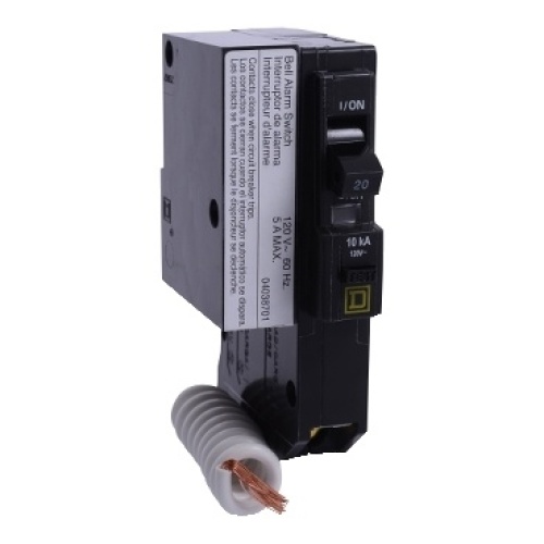 Schneider Electric QO125EPD2100 - QO Miniature circuit-breaker, 25 Amp, Single Pole, 10 kA, 120 VAC