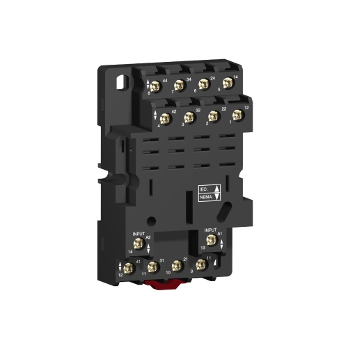 Schneider RPZF4 Square D Relay Base 4 Pole