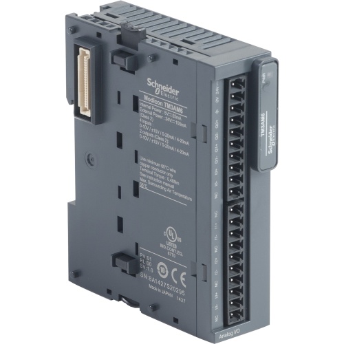 Schneider Electric TM3AM6 Modicon TM3 - 4 analog inputs, 2 analog output (screw) 24Vdc