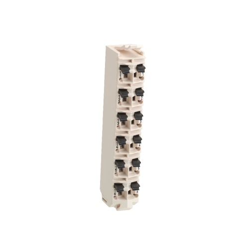 Schneider Electric TM5ACTB12 terminal block - 12 contacts - white - quantity 1