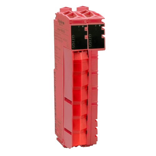 Schneider Electric TM5SDI2DFS Safety digital input module - 2I - 24V DC sink