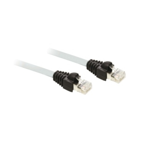Schneider Electric VW3A8306R30 - cable for Modbus serial link, Zelio logic, 2 x RJ45, cable 3m