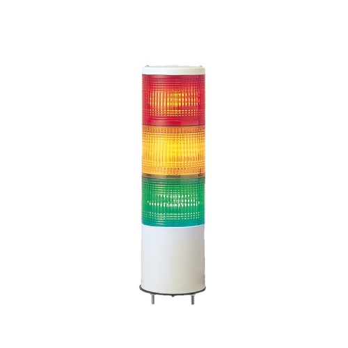 Schneider Electric XVC4B3K Monolithic tower light, red-orange-green, 40mm, base mounting, steady, without buzzer, IP54, 24 V AC DC